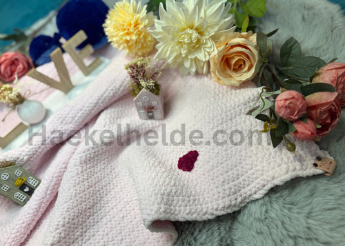 Baby decke Rosa