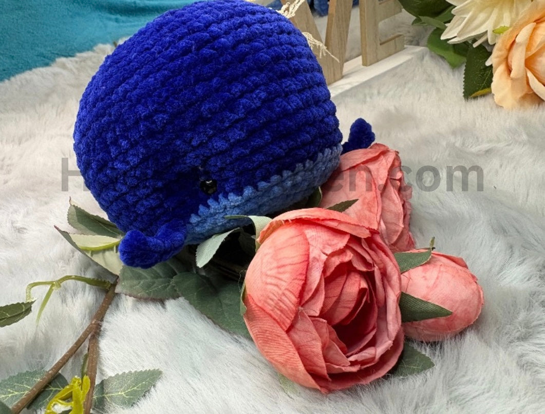 Wal blau